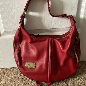 Samsonite Red Leather Purse